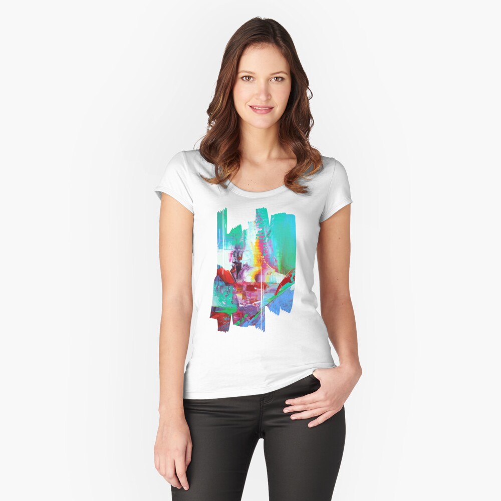 Aperçu de l'œuvre T-shirt échancré créée et vendue par ElioraBousquet.