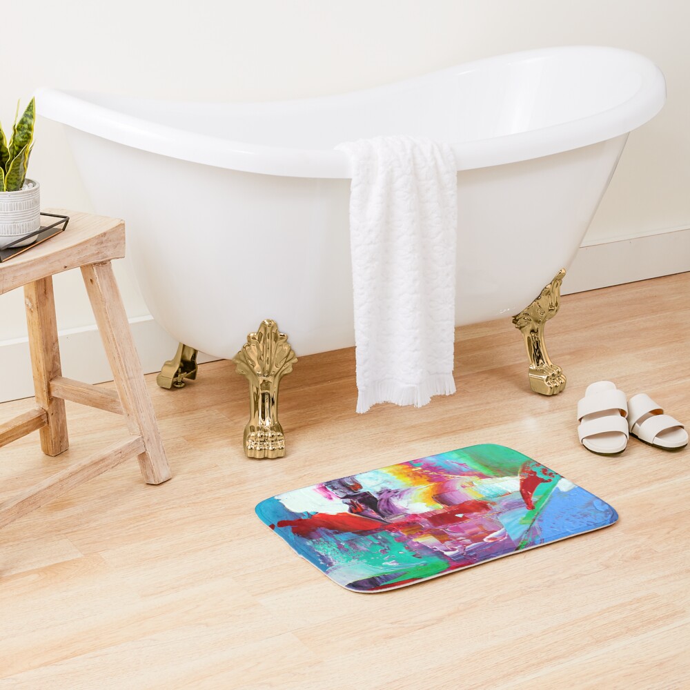 Aperçu de l'œuvre Tapis de bain créée et vendue par ElioraBousquet.