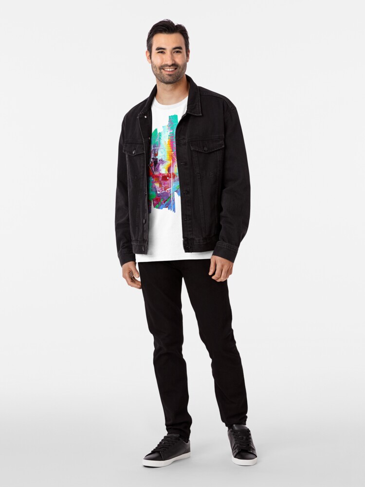 Aperçu 5 sur 6. T-shirt premium avec l'œuvre L essence des reves 63 créée et vendue par ElioraBousquet.
