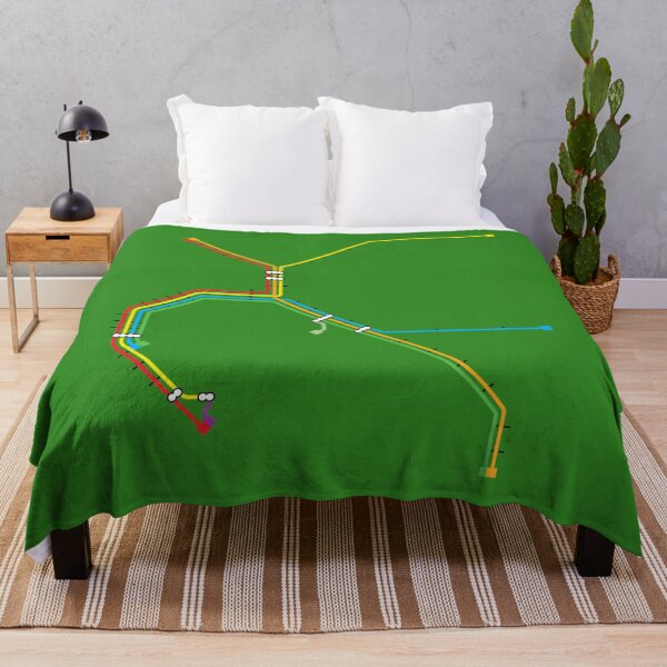 Item preview, Bay Area transit map designed and sold by flzxaibkc8.
