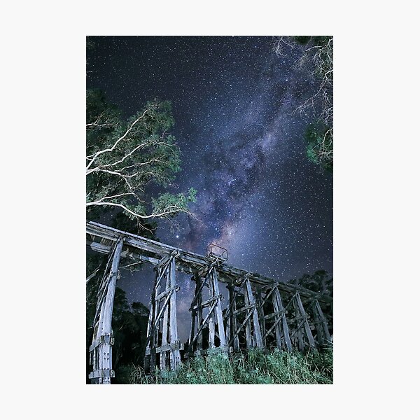 Item preview, Pylong Train Bridge under the Milky Way designed and sold by Pontian69.