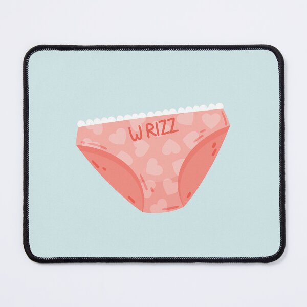 Item preview, w rizz Sticker I got W Rizz Panties designed and sold by Koolzilla.