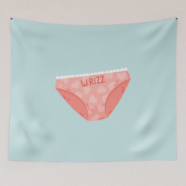 Item preview, w rizz Sticker I got W Rizz Panties designed and sold by Koolzilla.