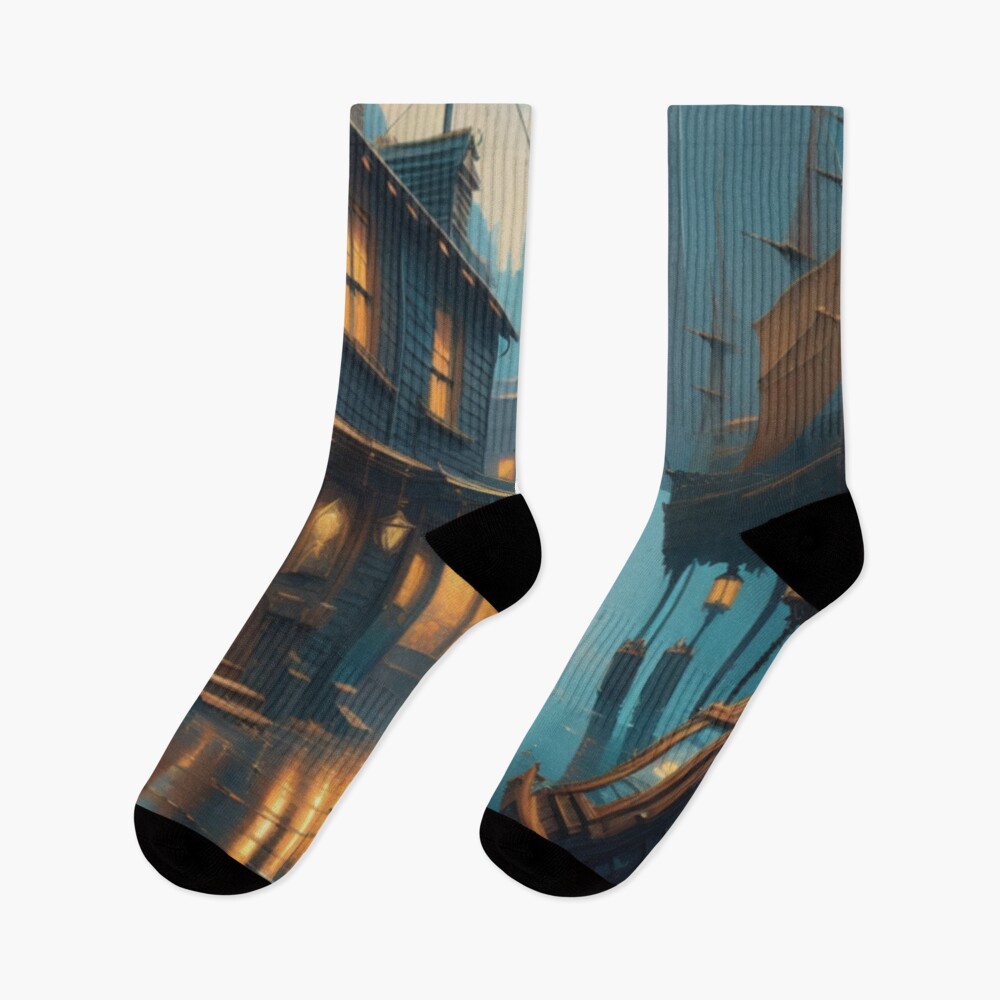 Vista previa del artículo con la obra «Calcetines», diseñado y vendido por Amsies1390.