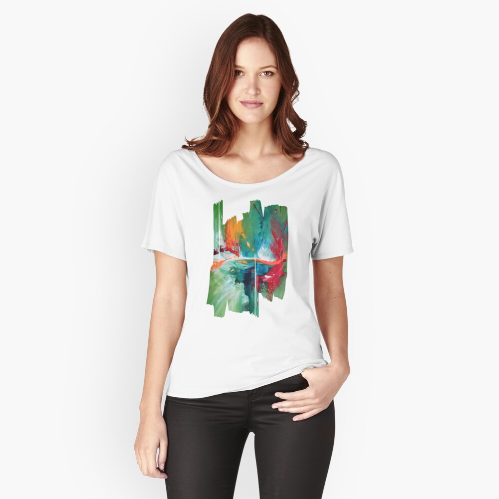 Aperçu de l'œuvre T-shirt coupe relax créée et vendue par ElioraBousquet.