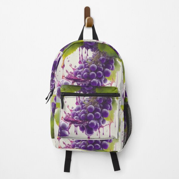 Item preview, A Bundle of Grapes Splash Art Painting Design Print designed and sold by randomtdesigns.