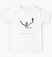 Perfekte Legende Roger Federer 2018 Tennis Kinder T-Shirt