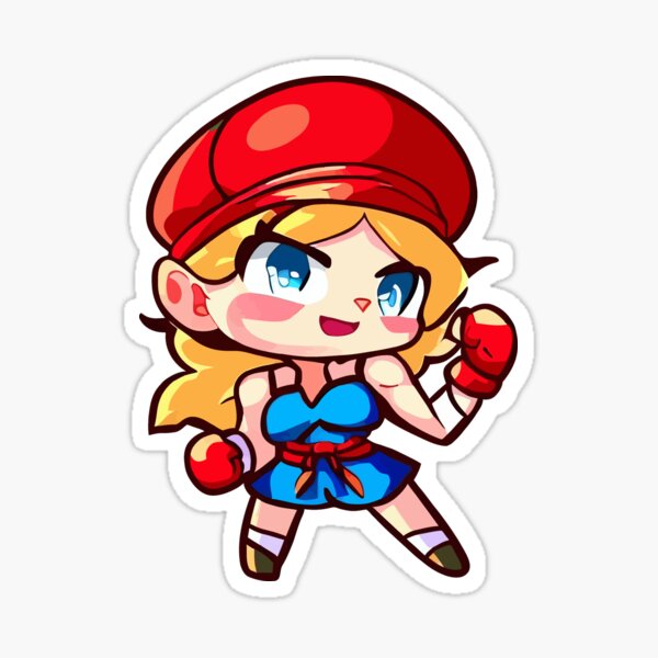 Cute Chibi Cammy SF6 T-Shirt - Video Games Lover - Sticker