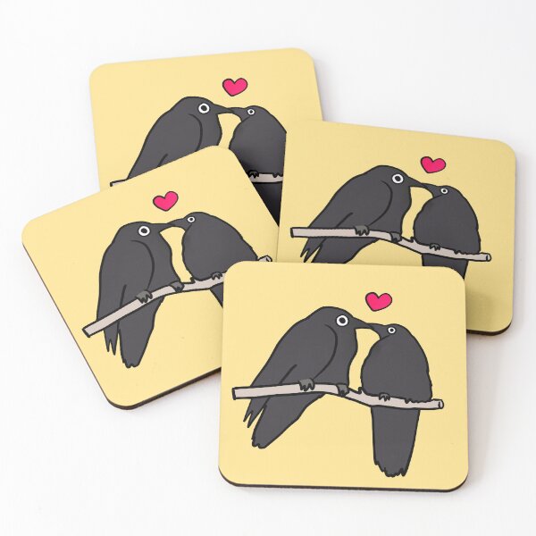 Item preview, Cute two crows designed and sold by Mayarart.