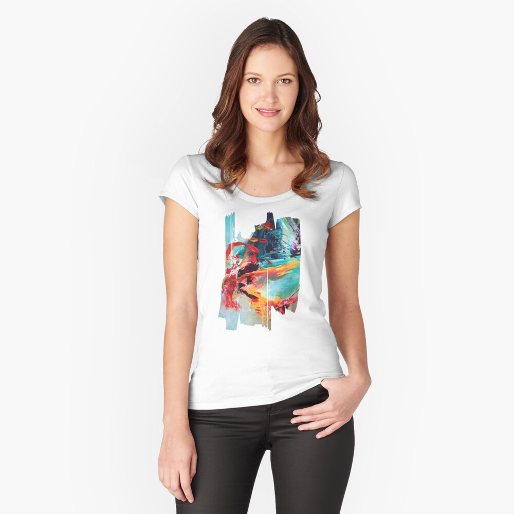 Aperçu de l'œuvre T-shirt échancré créée et vendue par ElioraBousquet.