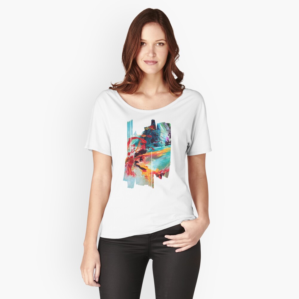 Aperçu de l'œuvre T-shirt coupe relax créée et vendue par ElioraBousquet.