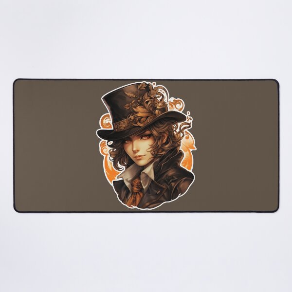 Item preview, Code: Realize style - lady Character in anime style - sepia designed and sold by SGDesignonline.