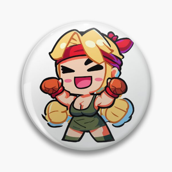 Cute Chibi Cammy SF6 T-Shirt - Video Games Lover - Sticker