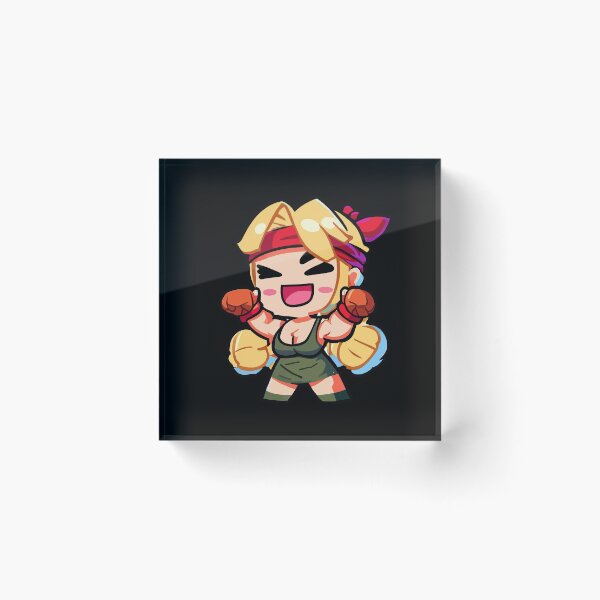 Item preview, Cammy Sticker cute street game designed and sold by Koolzilla.