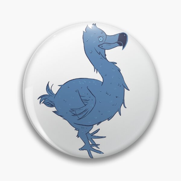 Item preview, Blue Dodo Bird - no text designed and sold by Akaiii.