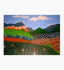 Lámina fotográfica FINCA SAN. IGNACIO. (Nicaraguan Folk Art)