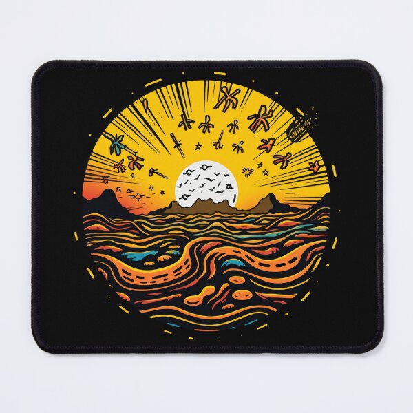 Item preview, Sunrise Symphony - Pre-Columbian Pop Art Fusion designed and sold by SADStyleDesigns.