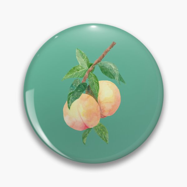 Item preview, Watercolor Peach on Branch designed and sold by daxtynfehre.