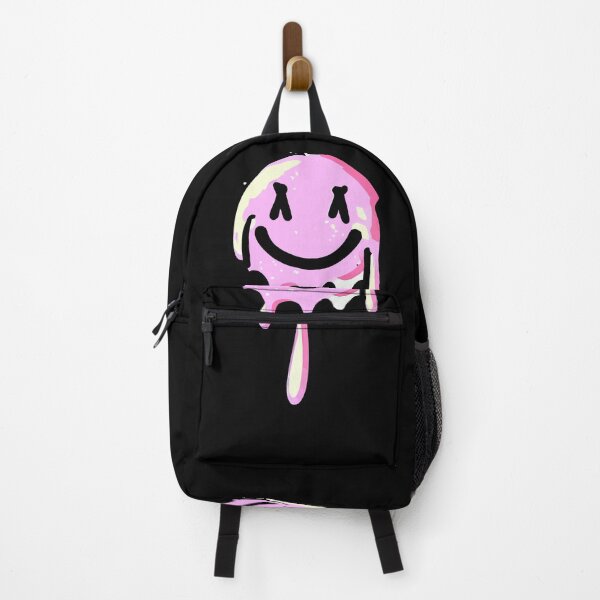 Item preview, drippy smile Sticker lightning smiley face Sticker designed and sold by Koolzilla.