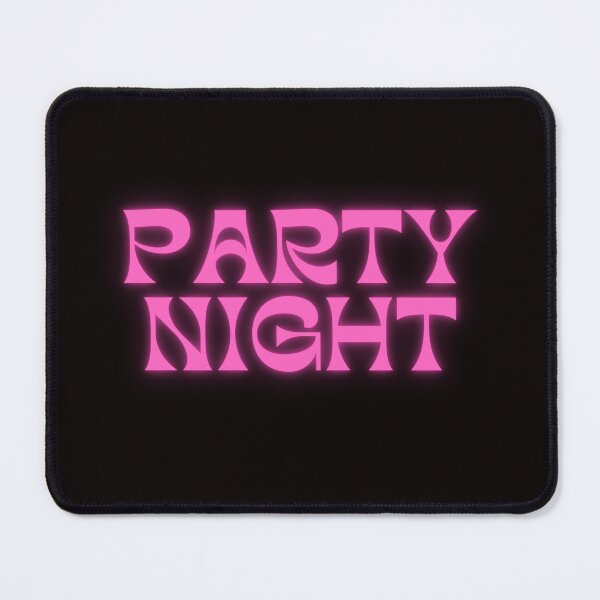 Item preview, party night, dancing, rave, pink text designed and sold by vintagebuddy.