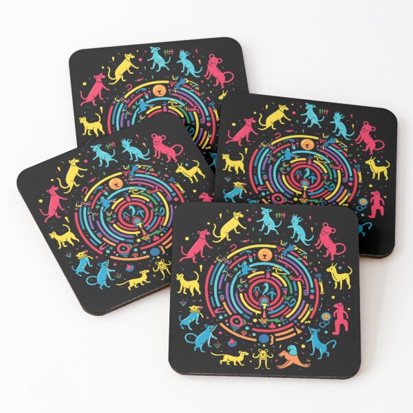 Item preview, Wild Wonders - Pre-Columbian Pop Art Fusion designed and sold by SADStyleDesigns.