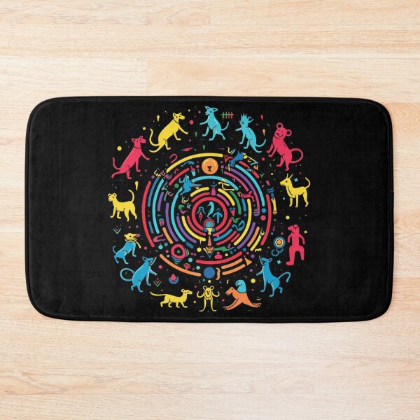 Item preview, Wild Wonders - Pre-Columbian Pop Art Fusion designed and sold by SADStyleDesigns.