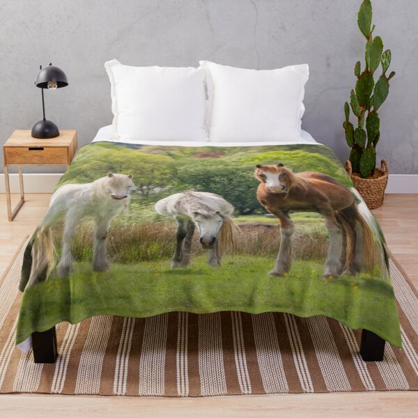Item preview, Four Horses in a Field designed and sold by heidipics.