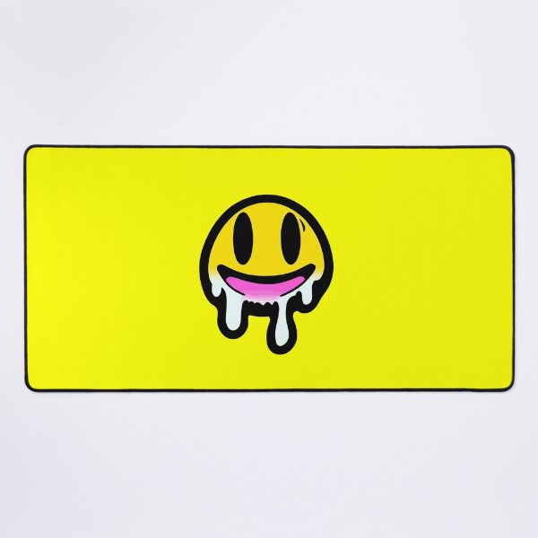 Aperçu de l'œuvre sourire dégoulinant autocollant visage souriant éclair Sticker créée et vendue par Koolzilla.