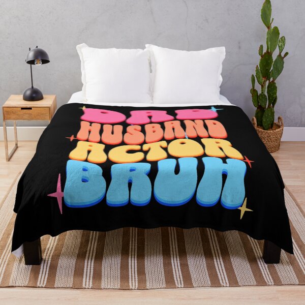 Item preview, Dad Husband Actor, Retro Colorful Daddy design designed and sold by BYNDART.
