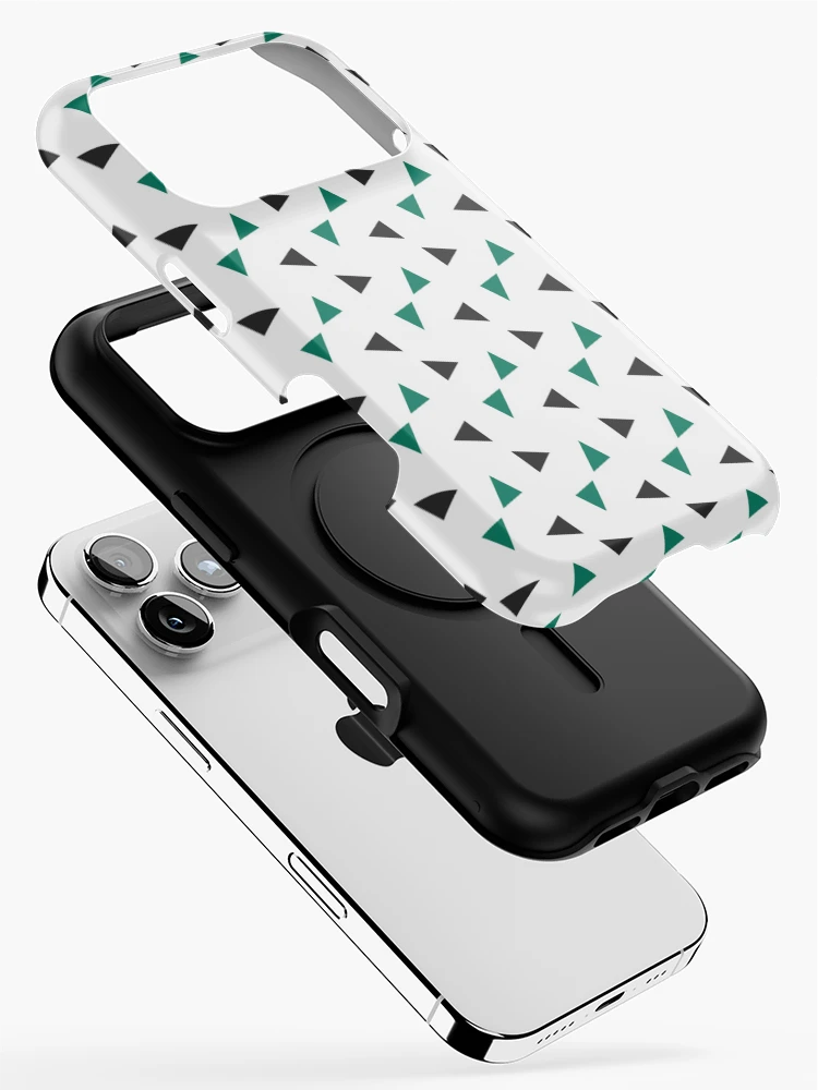 Thumbnail 2 of 4, iPhone Case, Triangular Pattern designed and sold by DreamDestiny.