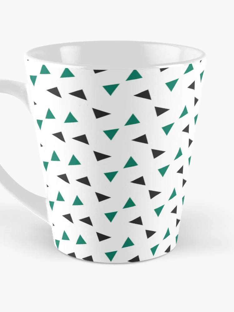 Thumbnail 3 of 4, Coffee Mug, Triangular Pattern designed and sold by DreamDestiny.