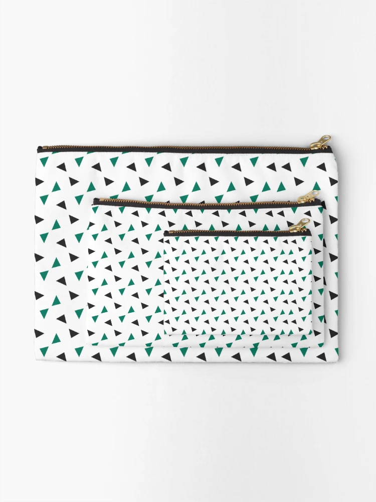 Thumbnail 2 of 4, Zipper Pouch, Triangular Pattern designed and sold by DreamDestiny.