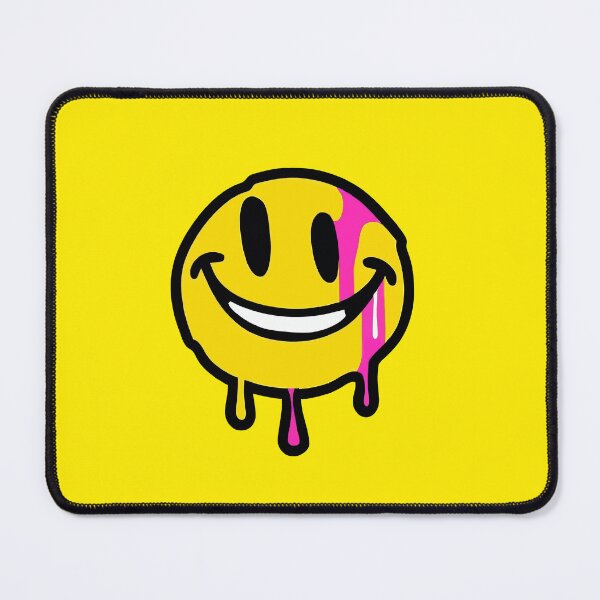 Item preview, drippy smile Sticker lightning smiley face Sticker designed and sold by Koolzilla.