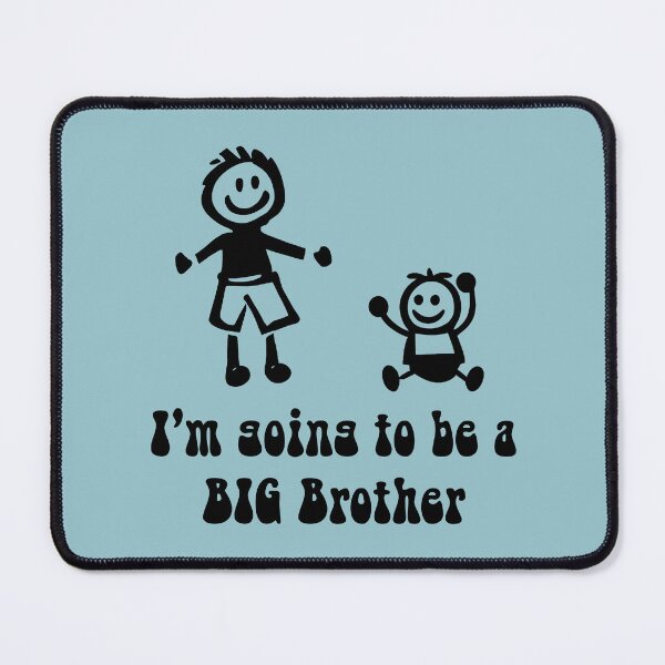 Item preview, I'm going to be a big brother (black) designed and sold by SolidEarthArt.