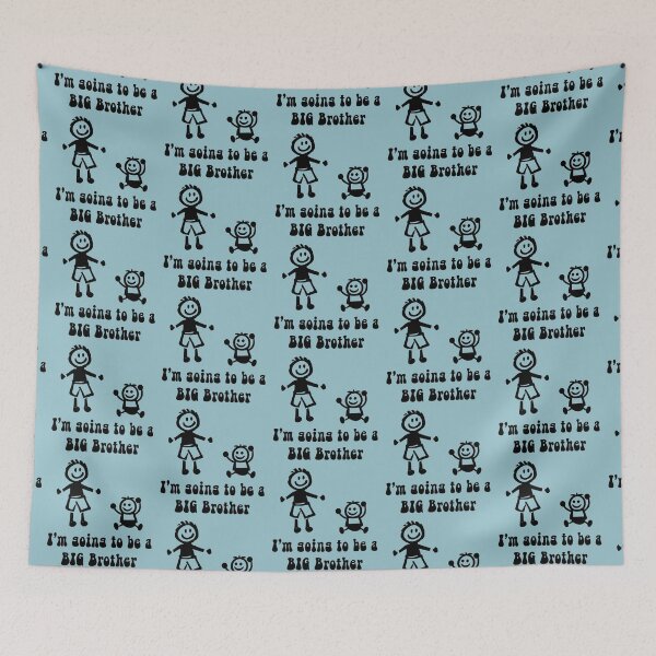 Item preview, Voy a ser un hermano mayor (negro) designed and sold by SolidEarthArt.