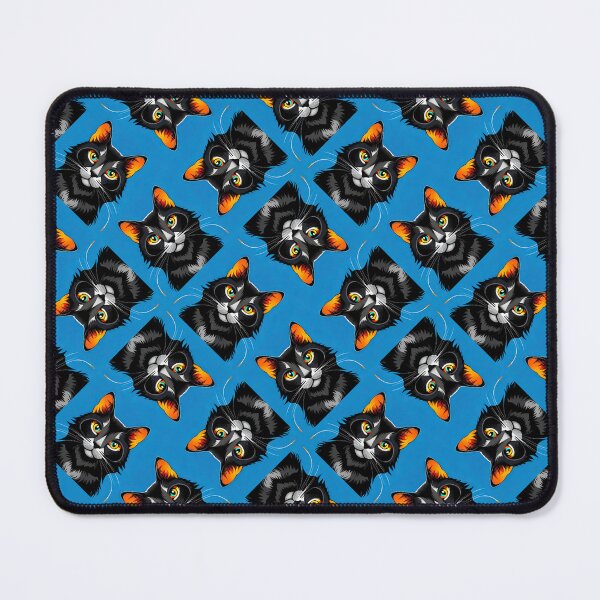 Item preview, Cute Black Cat Pattern designed and sold by artbibun.