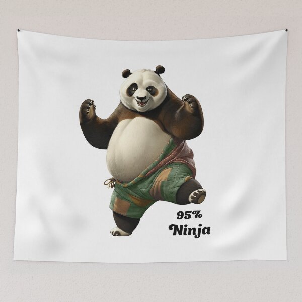 Item preview, Get ready to meet the bold and fearless panda! designed and sold by BogatyrovaOlena.