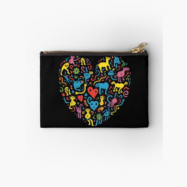 Item preview, Wild at Heart - Pre-Columbian Pop Art Fusion designed and sold by SADStyleDesigns.