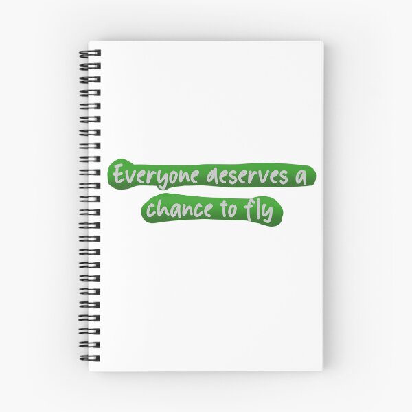 Item preview, Everyone deserves a chance to fly Wicked Musical Sticker designed and sold by katie-walker32.