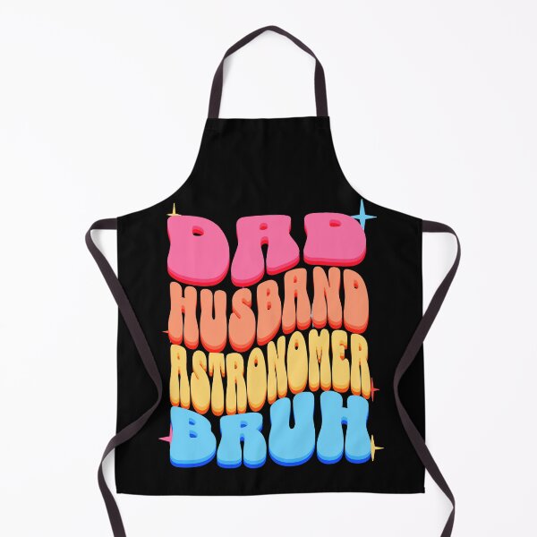 Artikelvorschau, Dad Husband Astronomer, Retro Colorful Daddy design entworfen und verkauft von BYNDART.