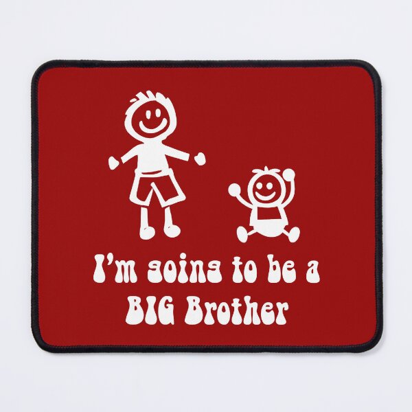 Item preview, I'm going to be a big brother (white) designed and sold by SolidEarthArt.