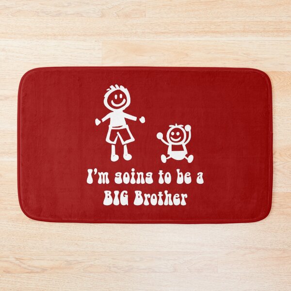 Item preview, I'm going to be a big brother (white) designed and sold by SolidEarthArt.