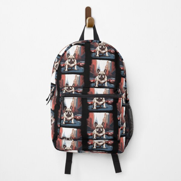 Item preview, French Bulldog in the City designed and sold by ARTficiallyAnon.