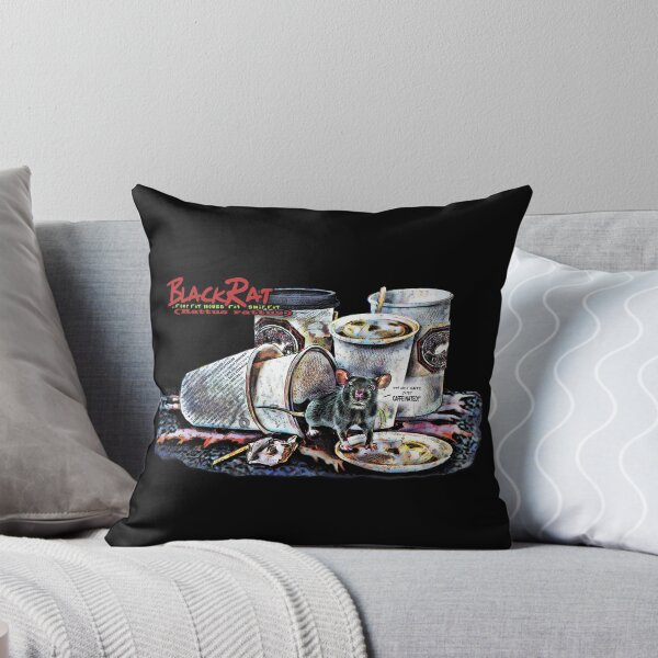 Item preview, The Black Rat- Caffeine & Happiness designed and sold by torg.