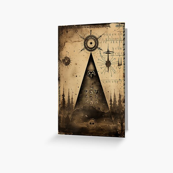 Alchemy for a modern world...V1 Greeting Card