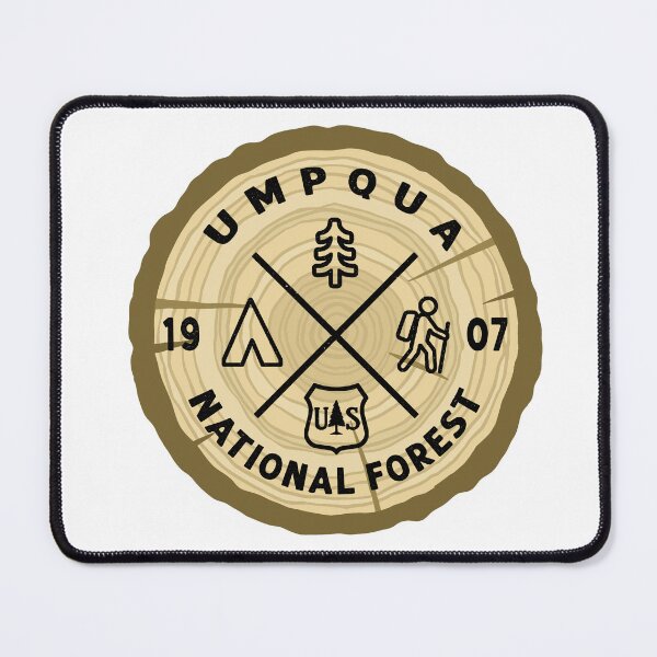 Item preview, Umpqua National Forest Log Slice designed and sold by VanyaKar.