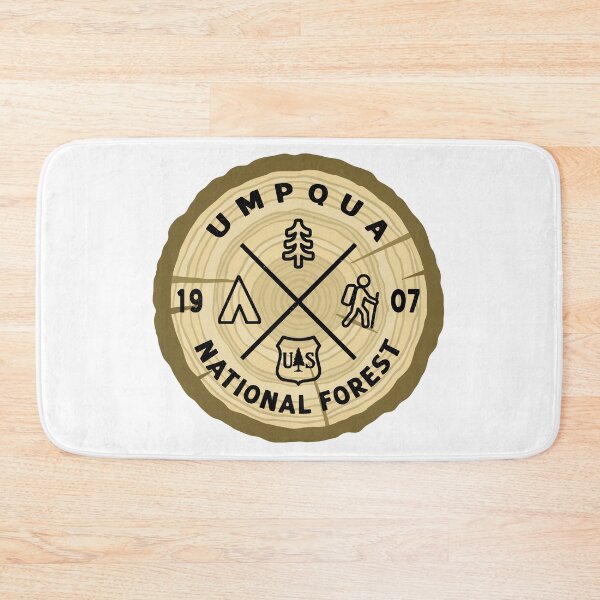 Item preview, Umpqua National Forest Log Slice designed and sold by VanyaKar.