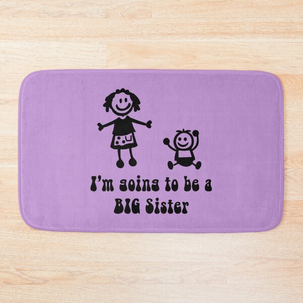 Item preview, I'm going to be a big sister (black) designed and sold by SolidEarthArt.