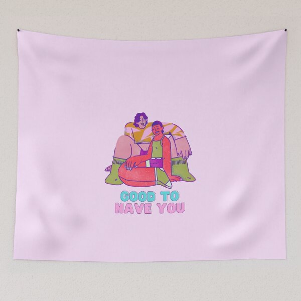 Item preview, Good to have you, good vibes, queer love, cute graphic, pride designed and sold by vintagebuddy.