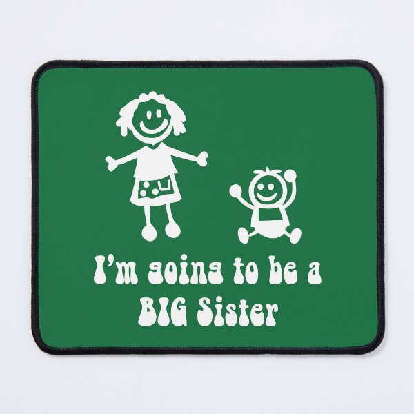 Item preview, I'm going to be a big sister (white) designed and sold by SolidEarthArt.